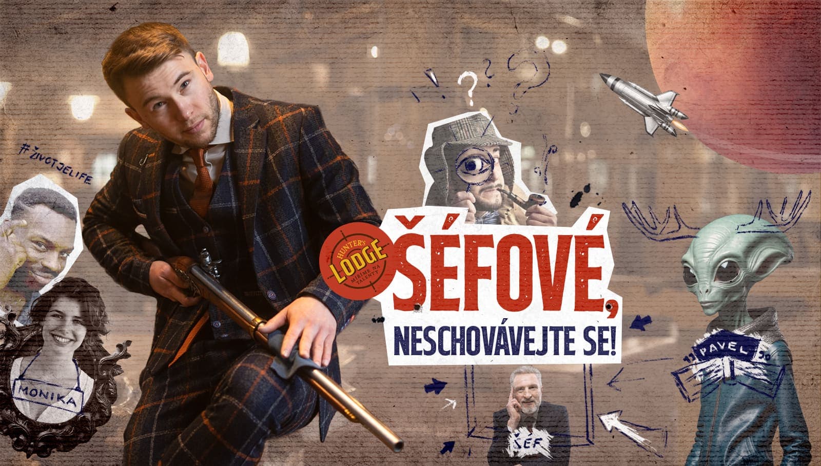 Šéfové, neschovávejte se!