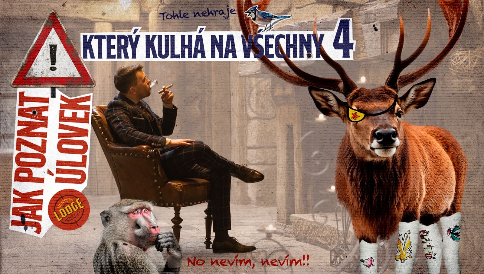 Jak poznat úlovek, který kulhá na všechny čtyři