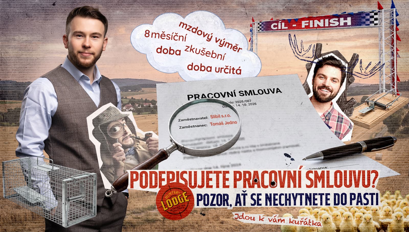 Podepisujete pracovní smlouvu? Pozor, ať se nechytnete do pasti – part I