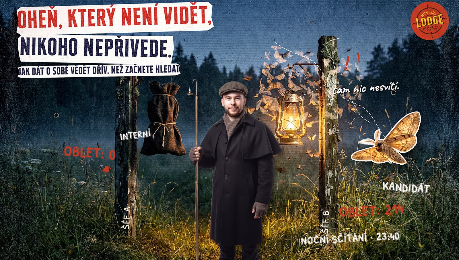 Oheň, který není vidět, nikoho nepřivede. Jak dát o sobě vědět dřív, než začnete hledat