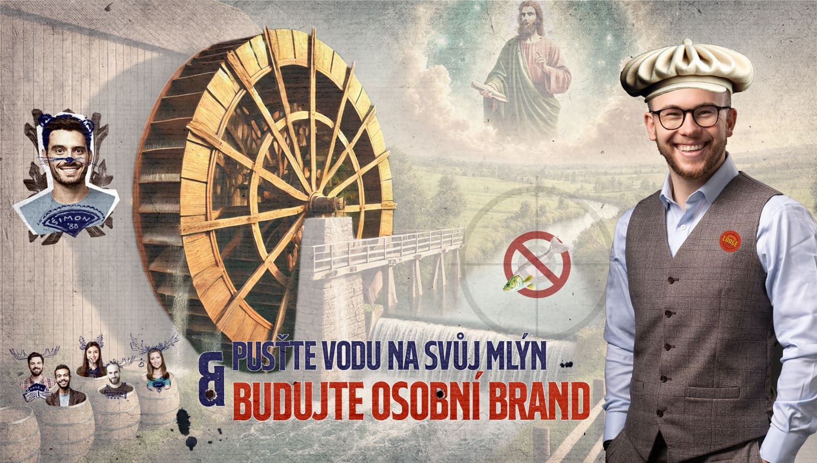 Pusťte vodu na svůj mlýn a budujte osobní brand – PART I