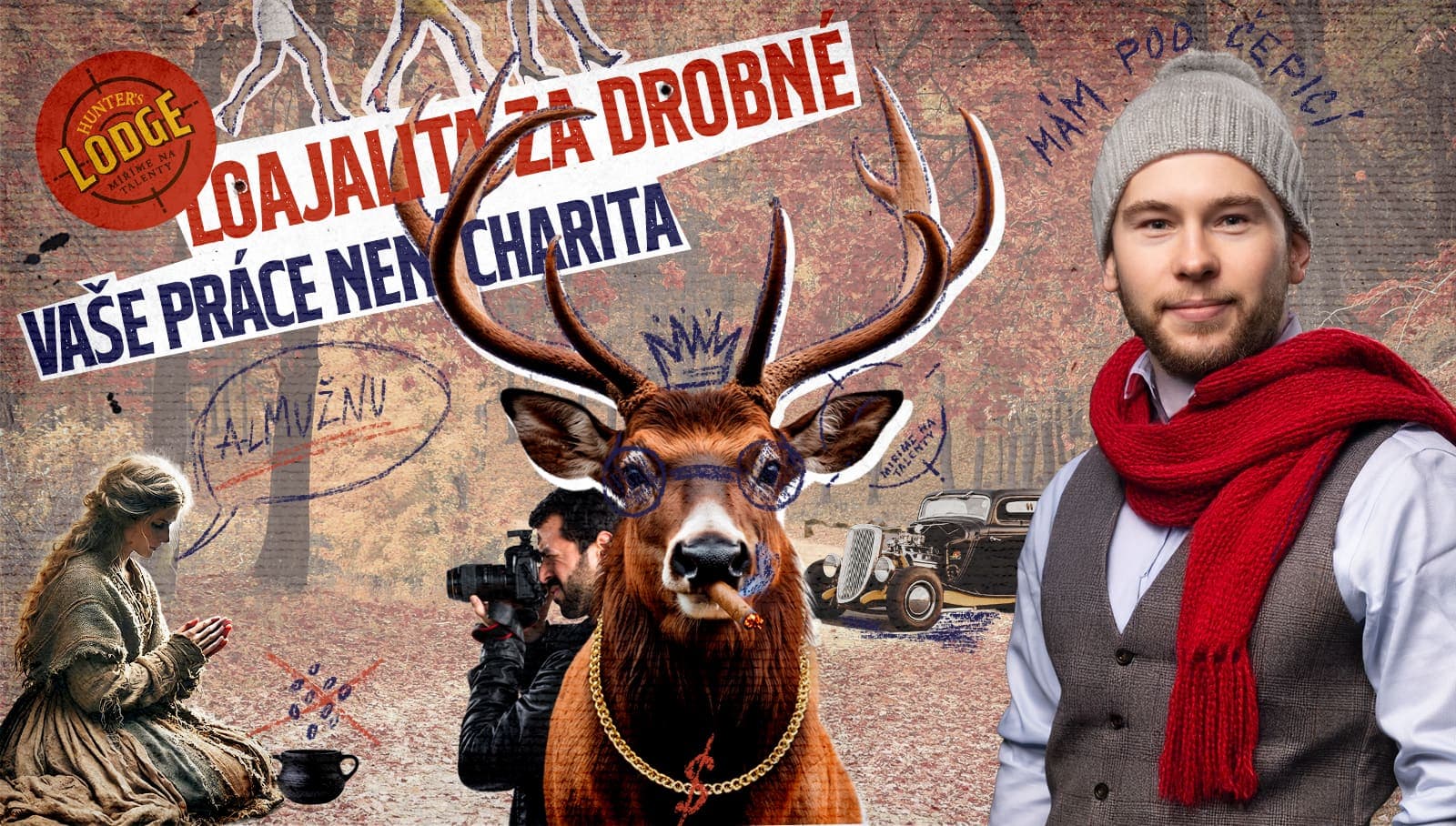 Loajalita za drobné. Vaše práce není charita