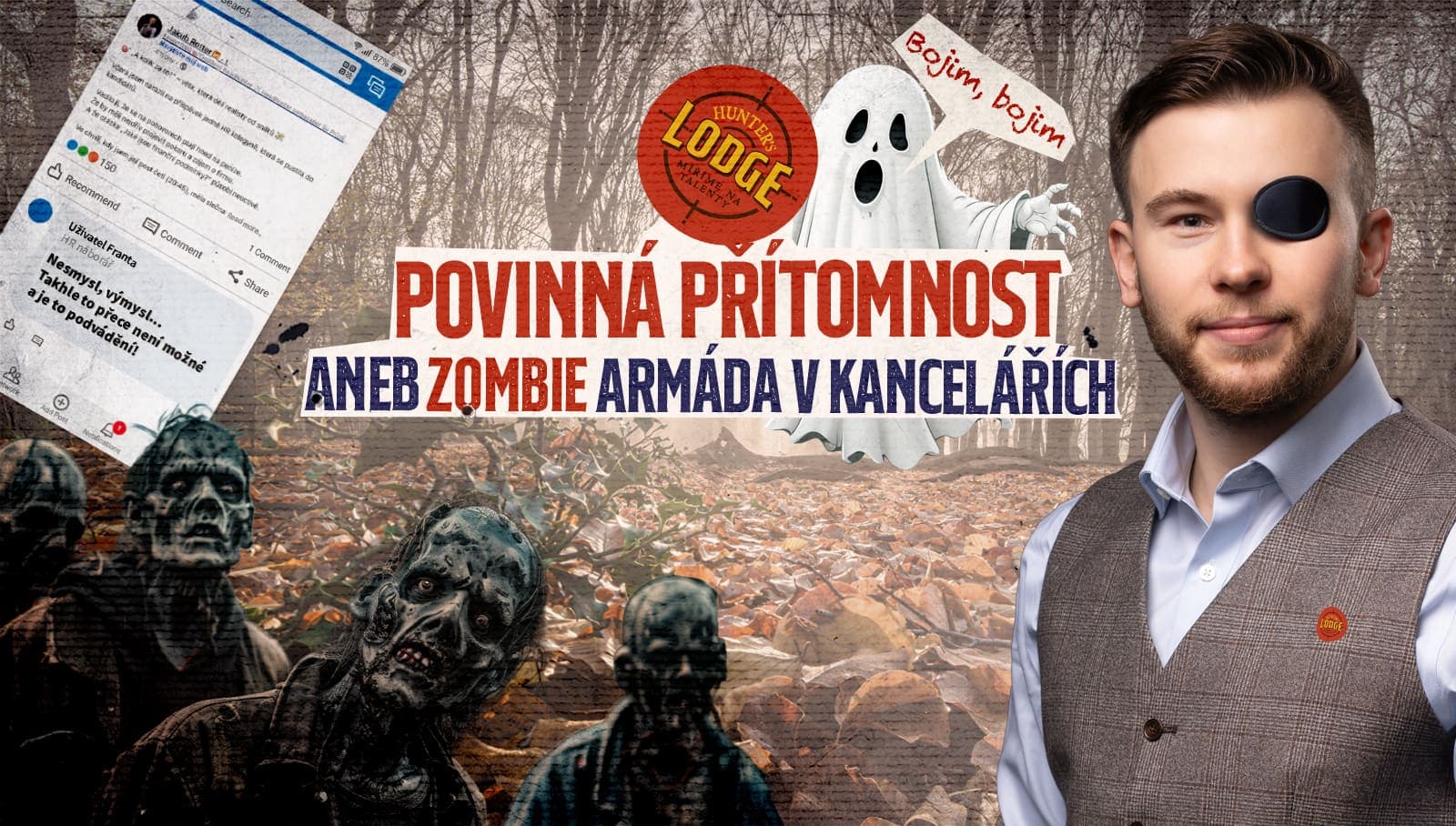 Povinná přítomnost aneb Zombie armáda v kancelářích