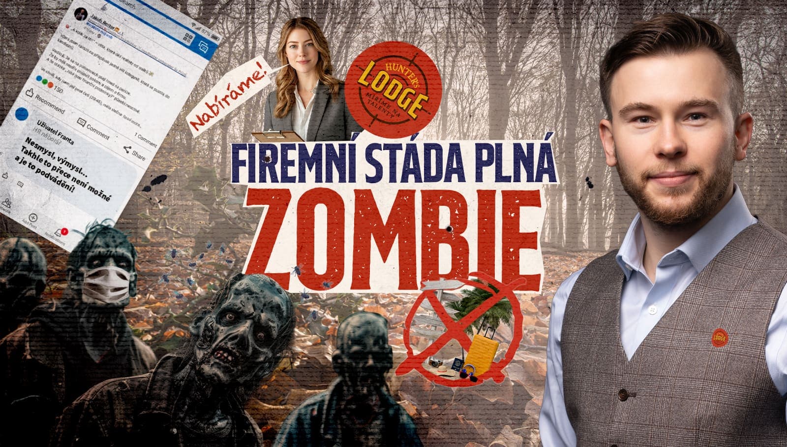 Firemní stáda plná zombie