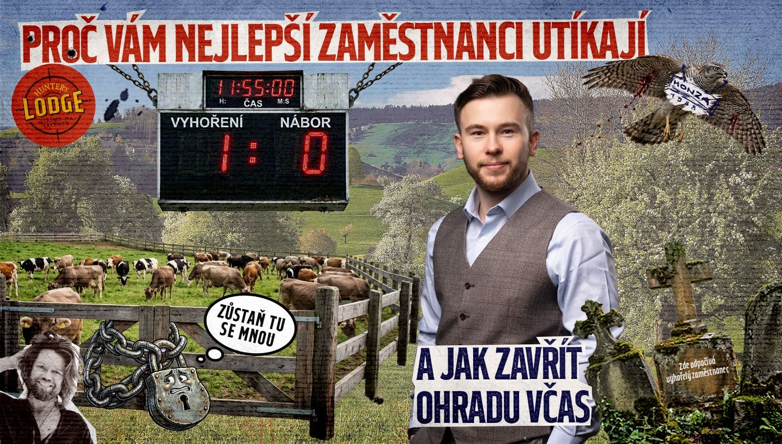 Proč vám nejlepší zaměstnanci utíkají a jak zavřít ohradu včas