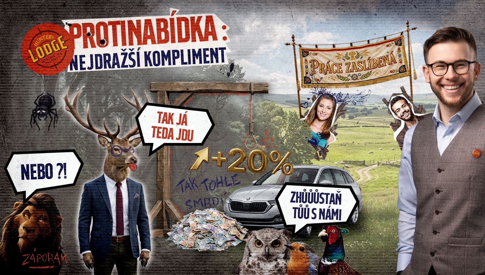 Protinabídka: Nejdražší kompliment, který dostanete až ve chvíli, kdy odcházíte