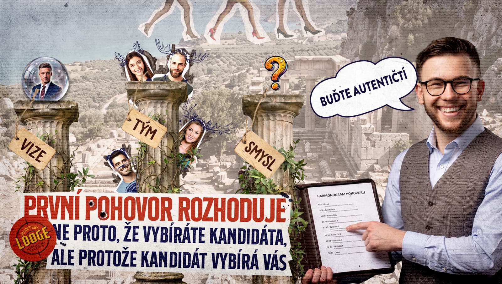 První pohovor rozhoduje. Ne proto, že vybíráte kandidáta, ale protože kandidát vybírá vás