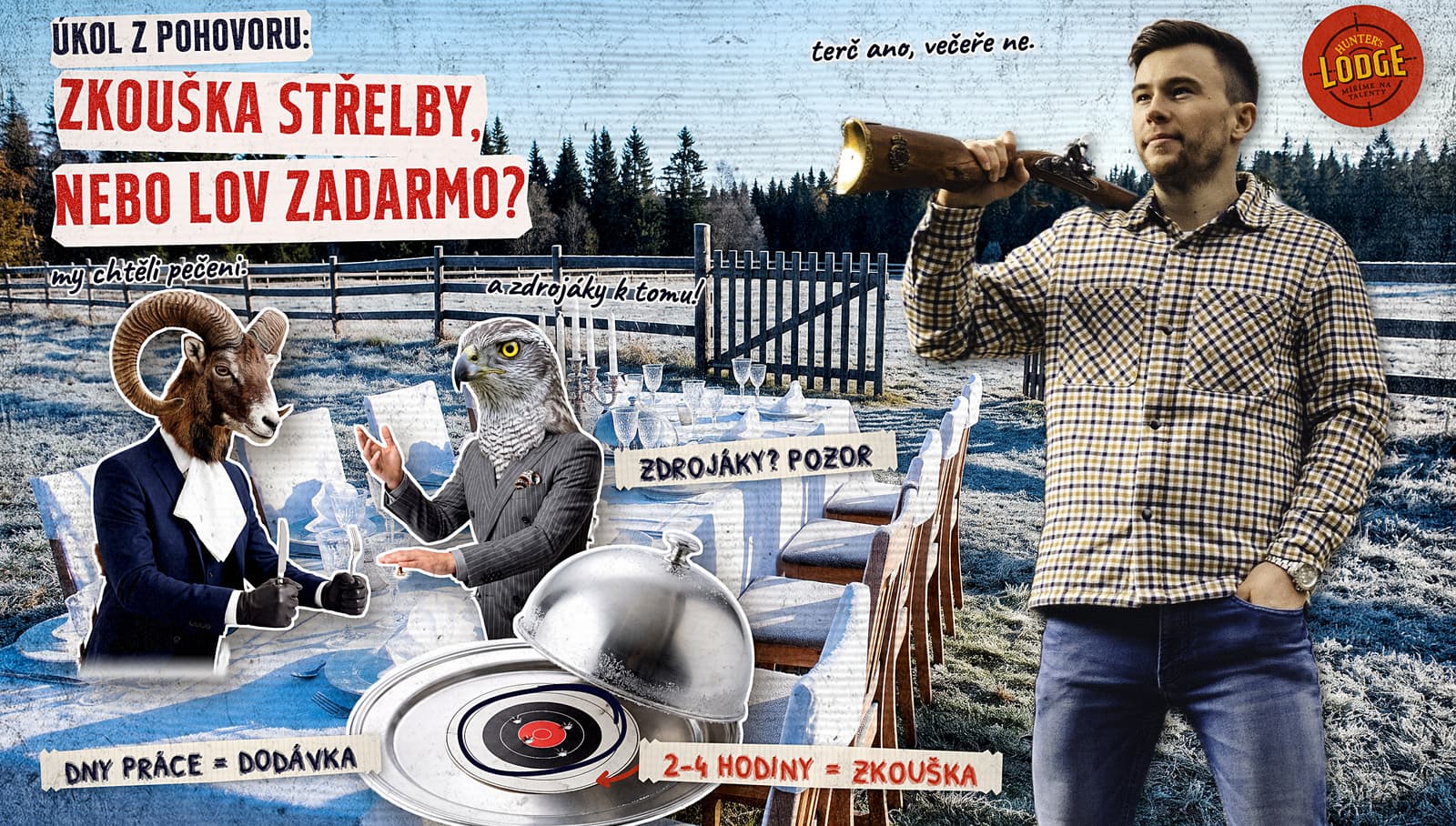 Úkol z pohovoru: Zkouška střelby, nebo lov zadarmo?
