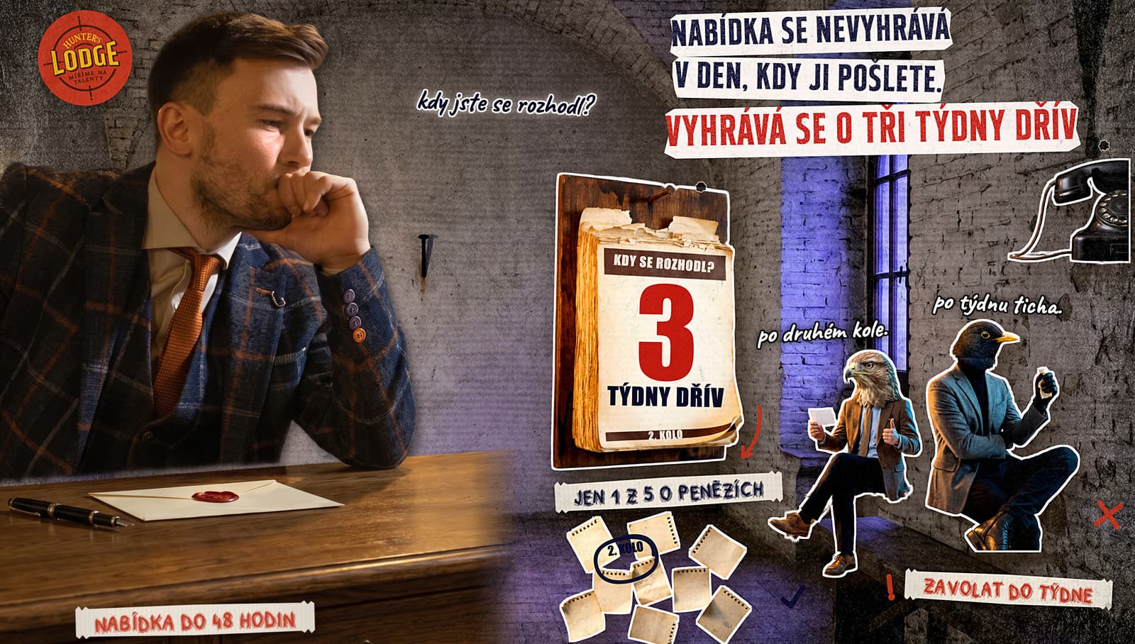 Nabídka se nevyhrává v den, kdy ji pošlete. Vyhrává se o tři týdny dřív